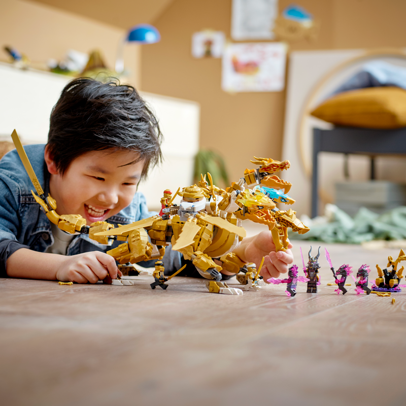 71774 Lloyd’s Golden Ultra Dragon BUILDING BLOCKS by LEGO at Sundora