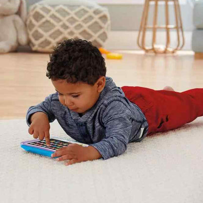 Laugh &amp; Learn Smart Stages Tablet Toddler Electronic Musical Learning Toy - Blue EDUCATIONAL TOYS by FISHER-PRICE at Sundora