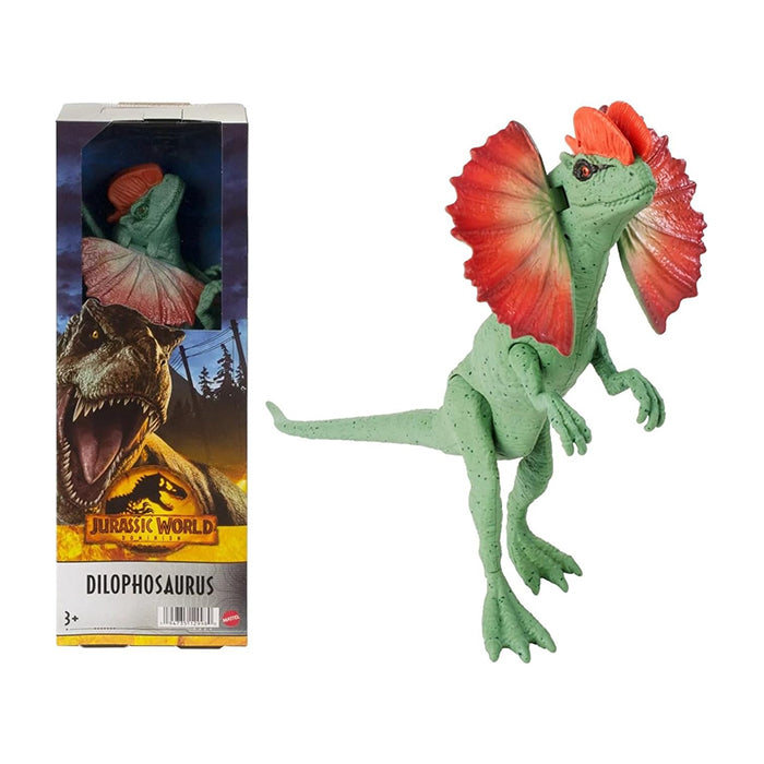 Articulated Action Figure - DILOPHOSAURUS DINOSAUR TOYS by JURASSIC WORLD at Sundora