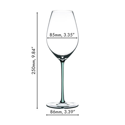 Hand Made Fatto A Mano Glass-Mint