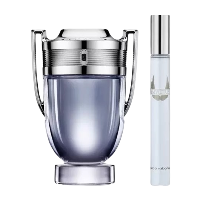 INVICTUS EAU DE TOILETTE 100 ML &amp; TRAVEL SPRAY 10 ML GIFT SET GIFT SET by RABANNE at Sundora