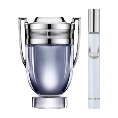 INVICTUS EAU DE TOILETTE 100 ML &amp; TRAVEL SPRAY 10 ML GIFT SET GIFT SET by RABANNE at Sundora