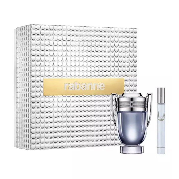INVICTUS EAU DE TOILETTE 100 ML &amp; TRAVEL SPRAY 10 ML GIFT SET GIFT SET by RABANNE at Sundora