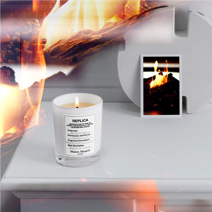 REPLICA BY THE FIREPLACE CERAMIC CANDLE CANDLE by MAISON MARGIELA at Sundora