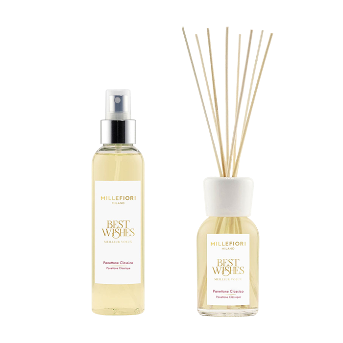 BEST WISHES PANETTONE CLASSICO GIFT SET GIFT SET by MILLEFIORI MILANO at Sundora