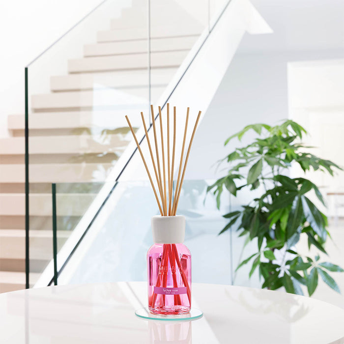 MILLEFIORI MILANO REED DIFFUSER LYCHEE ROSE DIFFUSER by MILLEFIORI MILANO at Sundora
