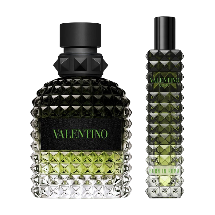 UOMO BORN IN ROMA GREEN STRAVAGANZA EDT GIFT SET GIFT SET by VALENTINO at Sundora