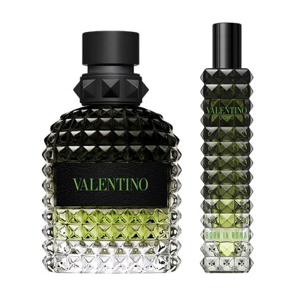 UOMO BORN IN ROMA GREEN STRAVAGANZA EDT GIFT SET GIFT SET by VALENTINO at Sundora