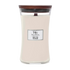 WHITE TEAK CANDLE CANDLE by WOODWICK at Sundora