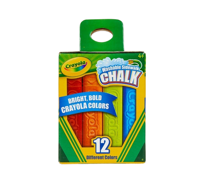 Sidewalk Chalk 12 Colors STATIONERY by CRAYOLA at Sundora