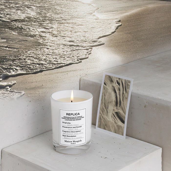 REPLICA BEACH VIBES SCENTED CANDLE CANDLE by MAISON MARGIELA at Sundora