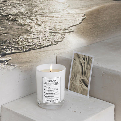 REPLICA BEACH VIBES SCENTED CANDLE CANDLE by MAISON MARGIELA at Sundora