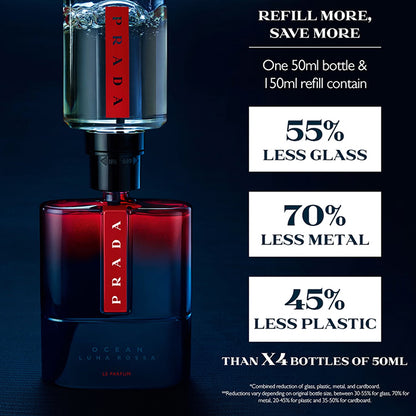 LUNA ROSSA OCEAN LE PARFUM REFILL PERFUME by PRADA at Sundora