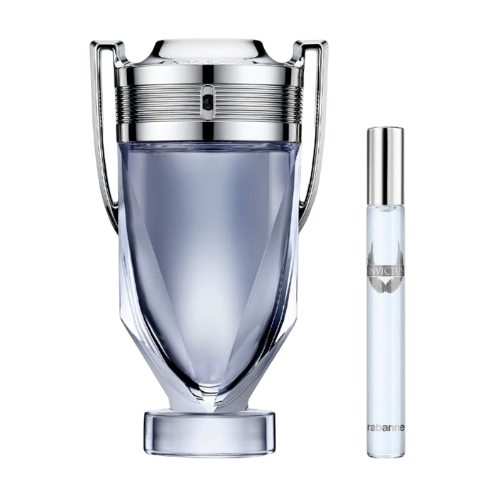 INVICTUS EAU DE TOILETTE 100 ML &amp; TRAVEL SPRAY 10 ML GIFT SET GIFT SET by RABANNE at Sundora