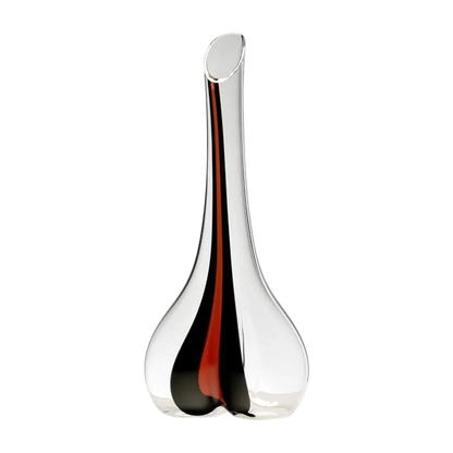 Black Tie Smile Decanter - Red