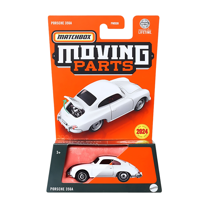 Porsche 356A with Moving Parts