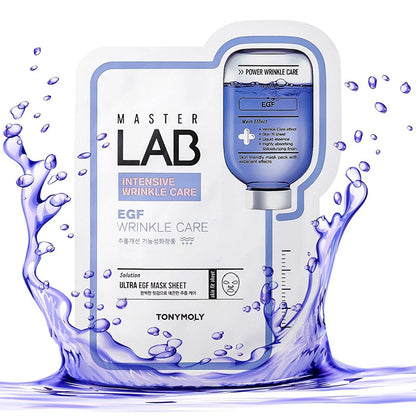 TM MASTER LAB EGF MASK SHEET - WRINKLE CARE SHEET MASK by TONYMOLY at Sundora