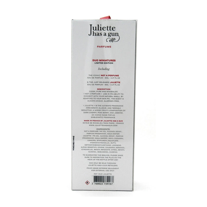 JULIETTE HAS A GUN “NOT A PERFUME &amp; JULIETTE MINI DUO SET (2 × 8 ML EAU DE PARFUM) GIFT SET by JULIETTE HAS A GUN at Sundora