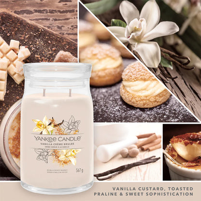 Vanilla Crème Brulee Mini Filled Votive