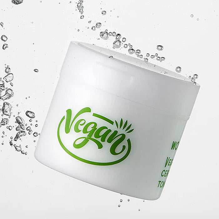 WONDER VEGAN LABEL CERAMIDE MOCHI TONER PAD TONER by TONYMOLY at Sundora