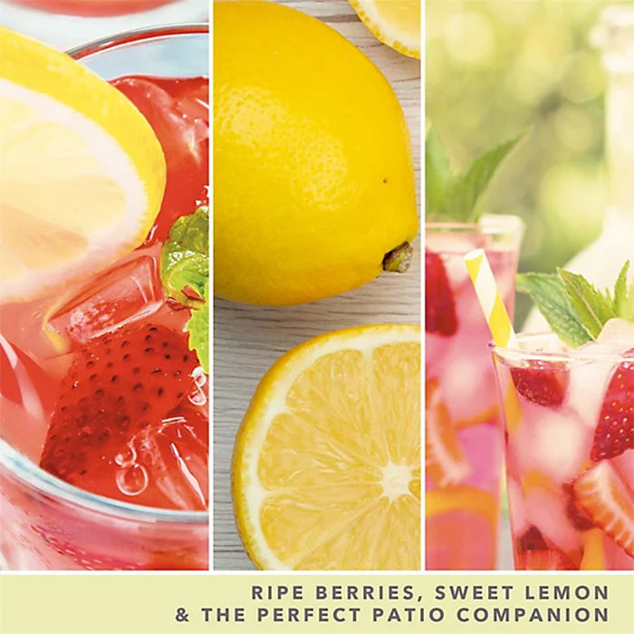 Iced Berry Lemonade Signature Medium Jar Candle
