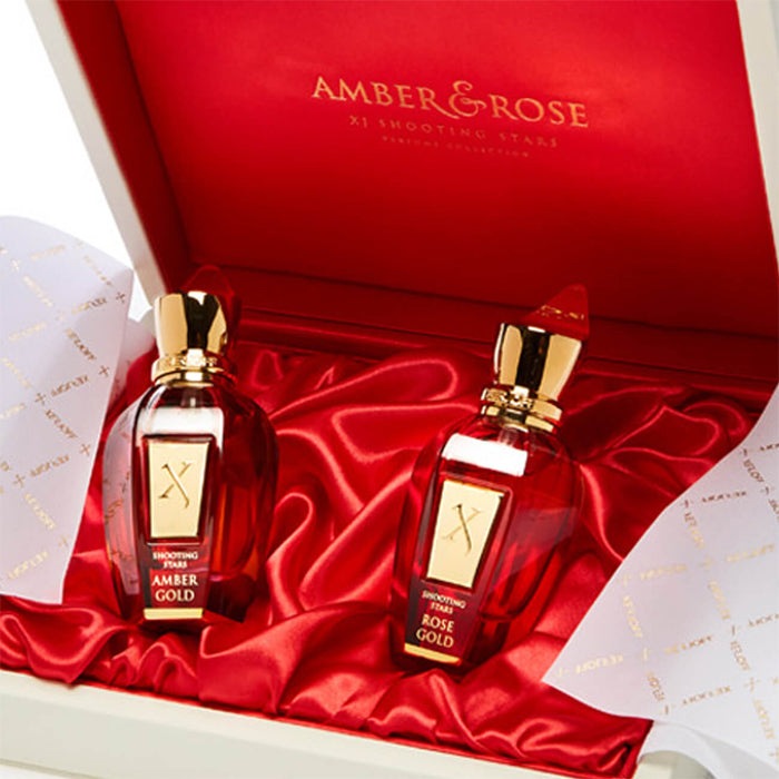 SHOOTING STARS AMBER GOLD + ROSE GOLD PARFUM GIFT SET by XERJOFF at Sundora