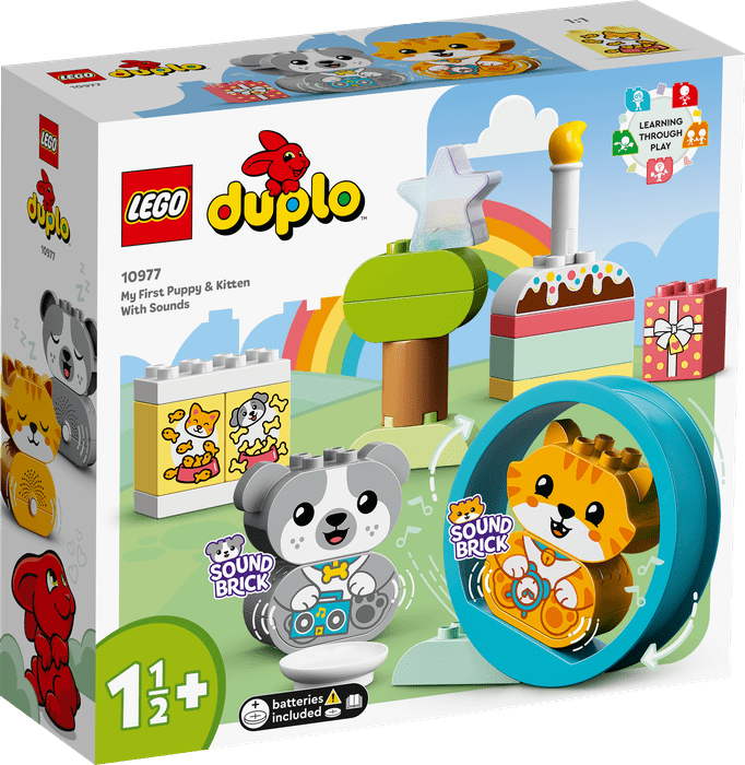 10977 My First Puppy &amp; Kitten With Sounds TOYS by LEGO at Sundora