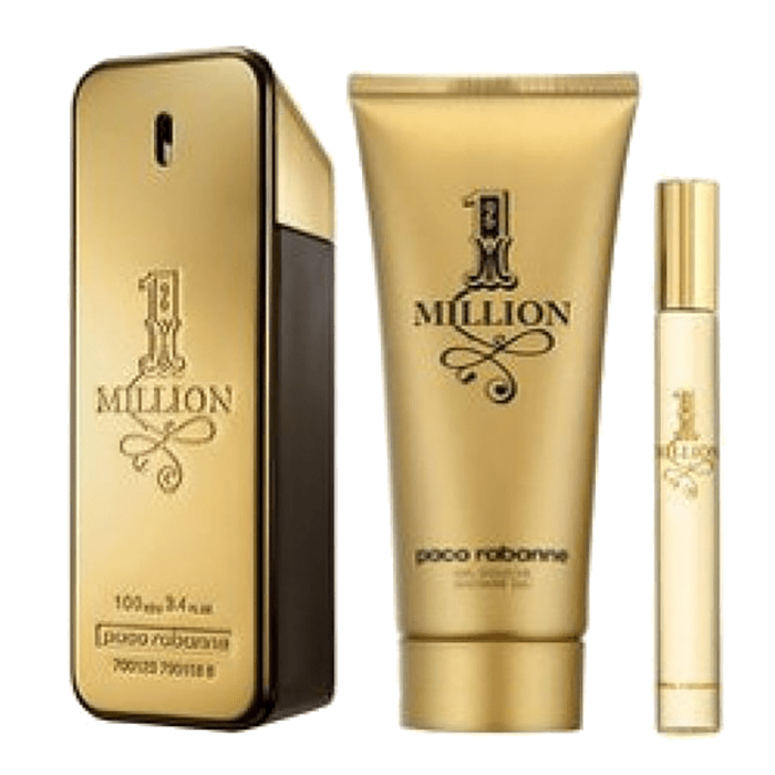 1 MILLION PERFUME GIFT SET EDP +SHOWER GEL 100+EDT 10ML GIFT SET by RABANNE at Sundora