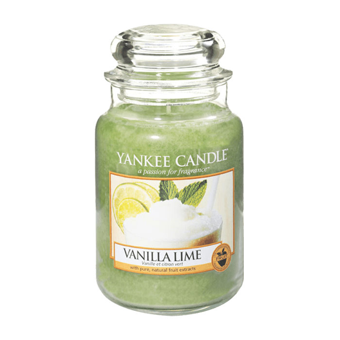 VANILLA LIME CLASSIC JAR CANDLE by YANKEE CANDLE at Sundora