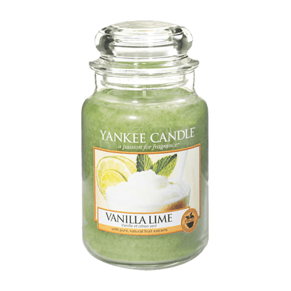 VANILLA LIME CLASSIC JAR CANDLE by YANKEE CANDLE at Sundora