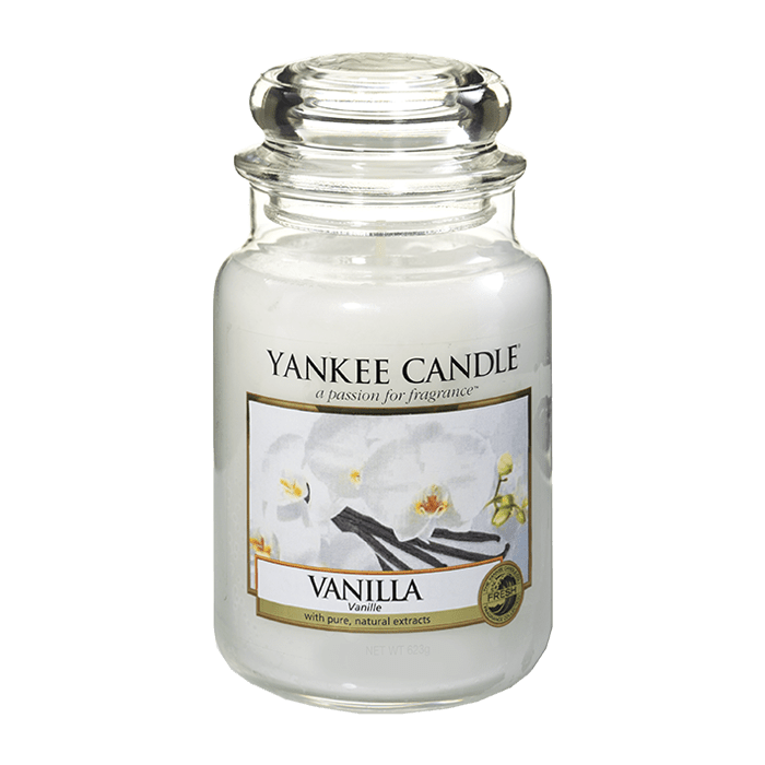 VANILLA CLASSIC JAR CANDLE by YANKEE CANDLE at Sundora