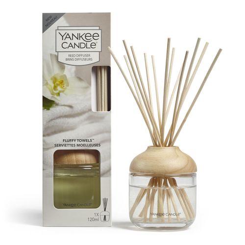FLUFFY TOWELS REED DIFFUSER DIFFUSER by YANKEE CANDLE at Sundora
