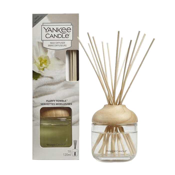FLUFFY TOWELS REED DIFFUSER DIFFUSER by YANKEE CANDLE at Sundora