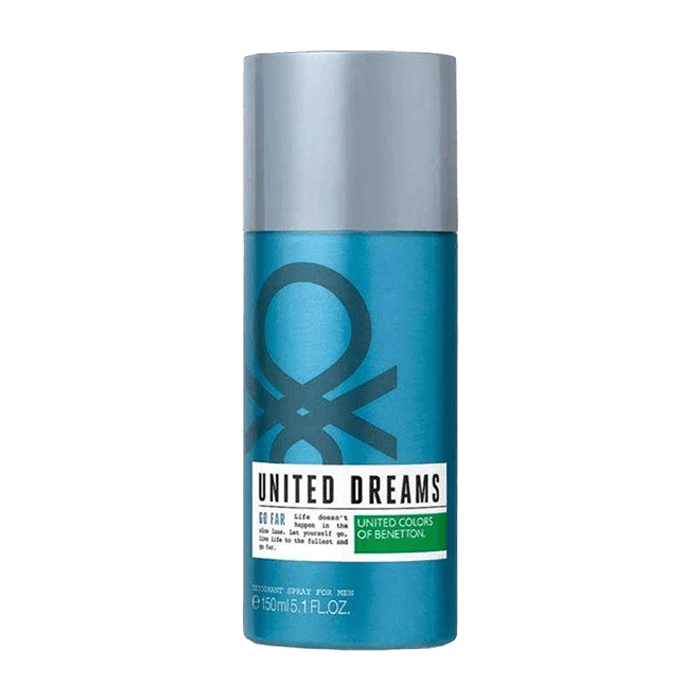 GO FAR FOR MEN DEO DEODORANT by UNITED COLORS OF BENETTON at Sundora