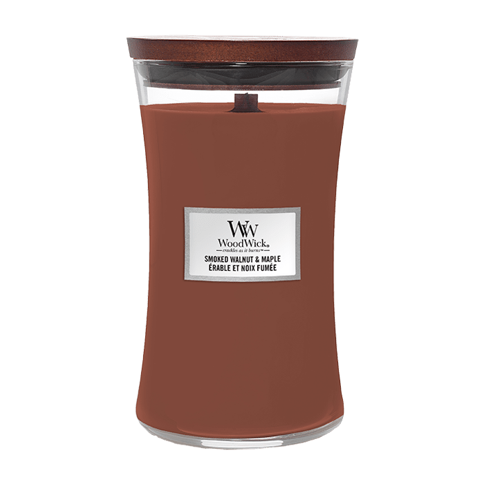 SMOKED WALNUT &amp; MAPLE CANDLE CANDLE by WOODWICK at Sundora