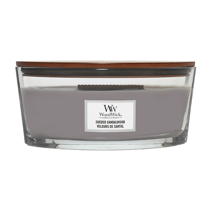 SUEDED SANDALWOOD CANDLE CANDLE by WOODWICK at Sundora