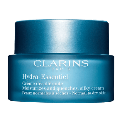 HYDRA-ESSENTIEL MOISTURIZES AND QUENCHES,SILKY CREAM NORMAL TO DRY SKIN 50ML SKINCARE by CLARINS at Sundora