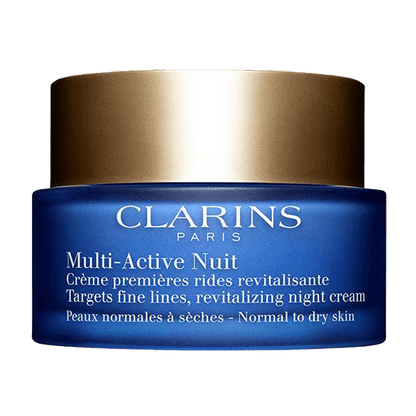 MULTI ACTIVE NUIT REVITALIZING NIGHT CREAM NORMAL TO DRY SKIN 50ML (OLD SKU) NIGHT CREAM by CLARINS at Sundora