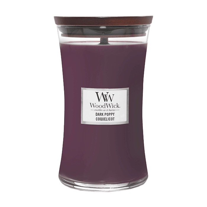DARK POPPY CANDLE CANDLE by WOODWICK at Sundora