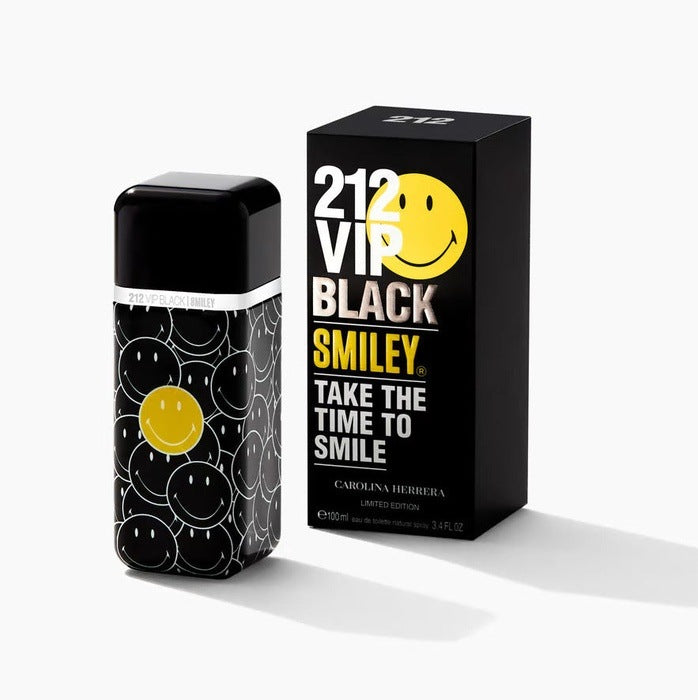 212 VIP BLACK SMILEY EDP PERFUME by CAROLINA HERRERA at Sundora
