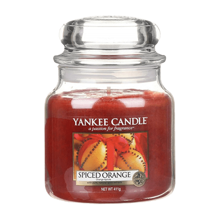 SPICED ORANGE CLASSIC JAR CANDLE by YANKEE CANDLE at Sundora