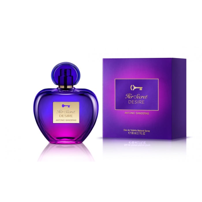 HER SECRET DESIRE PERFUME by BANDERAS at Sundora
