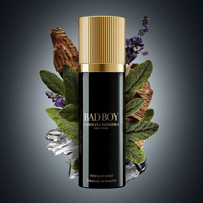 BAD BOY POWER UP SPRAY DEODORANT by CAROLINA HERRERA at Sundora