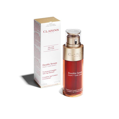 DOUBLE SERUM COMPLETE AGE CONTROL CONCENTRATE FACE SERUM by CLARINS at Sundora