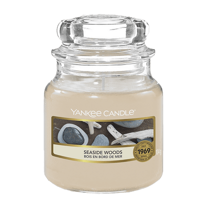 SEASIDE WOODS CLASSIC JAR CANDLE by YANKEE CANDLE at Sundora