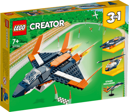 31126 Supersonic - Jet TOYS by LEGO at Sundora