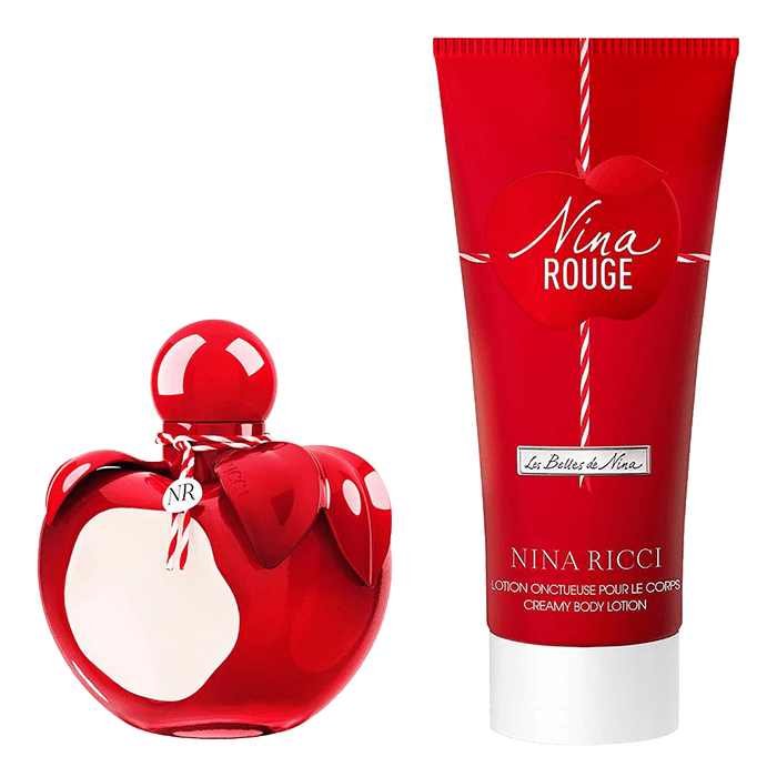 NINA ROUGE + BODY LOTION 100ML GIFT SET by NINA RICCI at Sundora