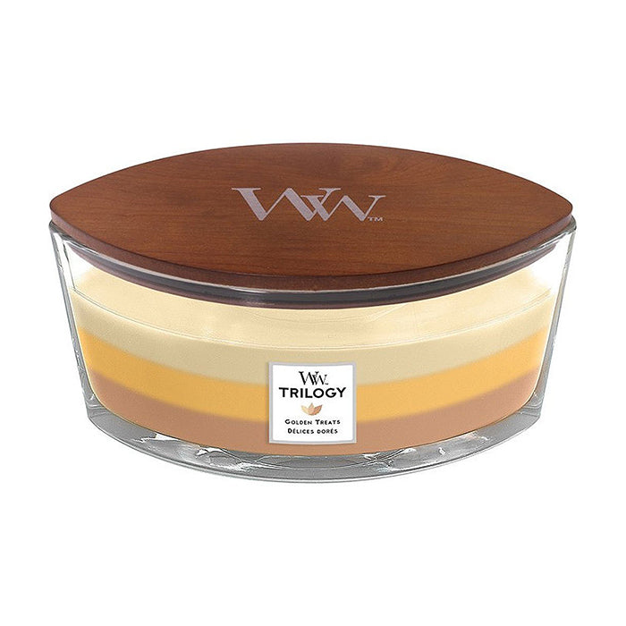 GOLDEN TREATS CANDLE CANDLE by WOODWICK at Sundora