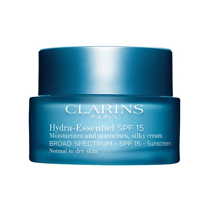 HYDRA-ESSENTIEL MOISTURIZES AND QUENCHES,SILKY CREAM SPF-15 NORMAL TO DRY SKIN 50ML SKINCARE by CLARINS at Sundora