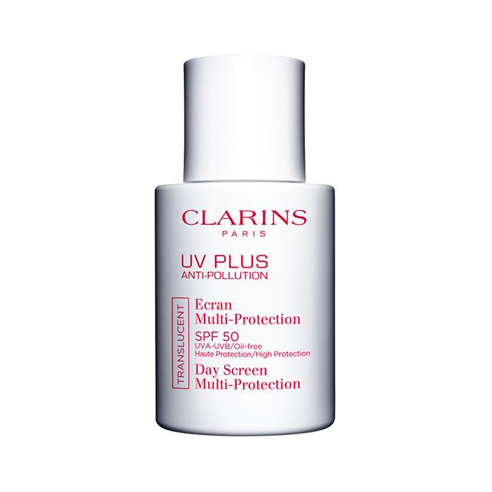 UV PLUS DAY SCREEN MULTI-PROTECTION SPF 50 TRANSLUCENT OIL FREE 30ML SUNSCREEN by CLARINS at Sundora